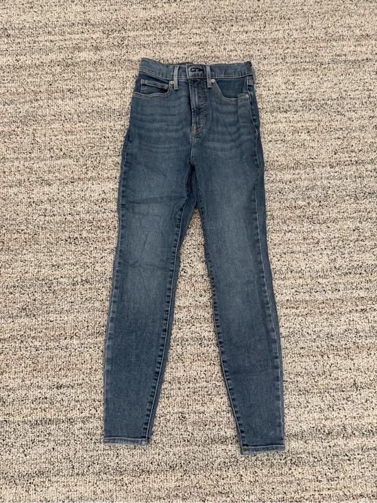 Everlane Denim - Everlane 3/4 Way High Skinny Jeans in blue navy